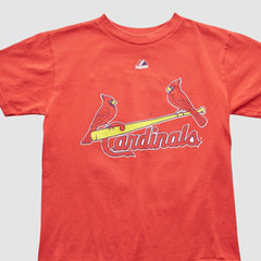 St. Louis Cardinals Majestic 2000s T-shirt Red Vintage