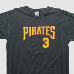 Pittsburgh Pirates Majestic T-shirt Black Vintage