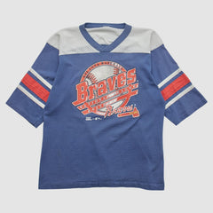 Atlanta Braves 1996 T-shirt Blue Vintage