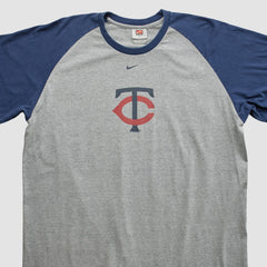 Minnesota Twins 2000s T-shirt Heather Gray Vintage | Nike