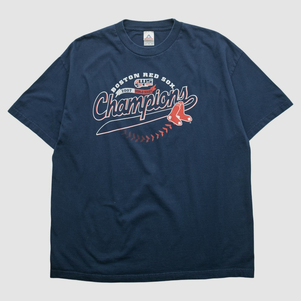 Boston Red Sox Alstyle 2007 T-shirt Navy Vintage