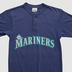 Seattle Mariners Majestic 2000s T-shirt Navy Vintage