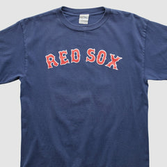 Boston Red Sox Majestic 2000s T-shirt Navy Vintage