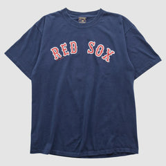 Boston Red Sox Majestic 2000s T-shirt Navy Vintage