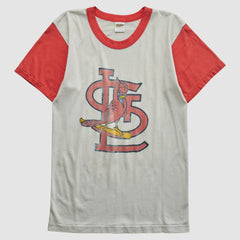 St. Louis Cardinals Trench 90s T-shirt White Vintage