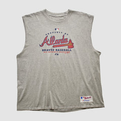 Atlanta Braves 2007 Tank Heather Gray Vintage