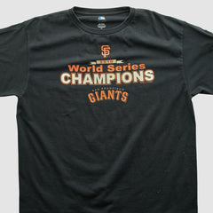 San Francisco Giants Genuine Merchandise 2010 T-shirt Black Vintage