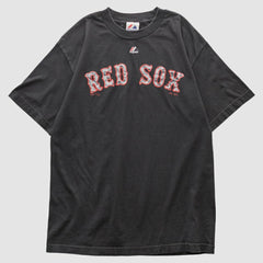 Boston Red Sox Majestic 2010s T-shirt Black Vintage