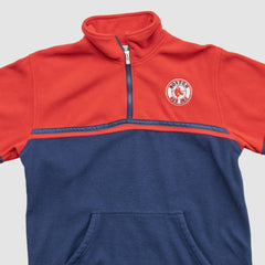 Boston Red Sox MLB 2000s 1/4 Zip Sweatshirt Red Vintage