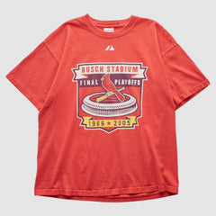 St. Louis Cardinals Gildan 2005 T-shirt Red Vintage
