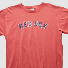 Boston Red Sox Majestic 2000s T-shirt Red Vintage