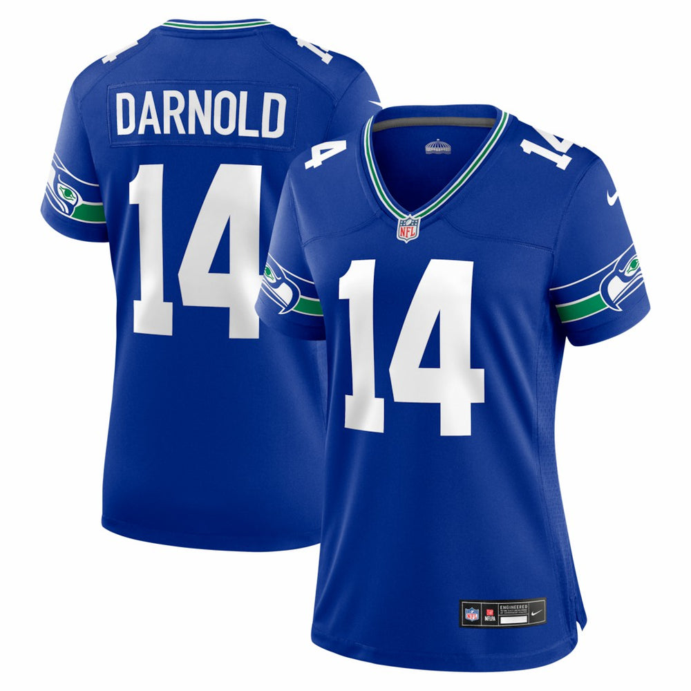 Sam Darnold Seattle Seahawks Women's Alternate Game Jersey - Royal