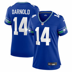 Sam Darnold Seattle Seahawks Women's Alternate Game Jersey - Royal