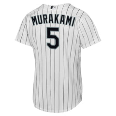 Munetaka Murakami Chicago White Sox Youth Home Replica Jersey - White
