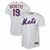 Bo Bichette New York Mets Youth Home Replica Jersey - White