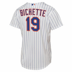 Bo Bichette New York Mets Youth Home Replica Jersey - White
