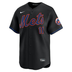 Jorge Polanco New York Mets Alternate Limited Jersey - Black