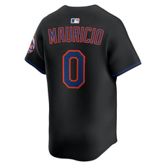 Ronny Mauricio New York Mets Alternate Limited Jersey - Black