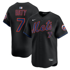 Brett Baty New York Mets Alternate Limited Jersey - Black
