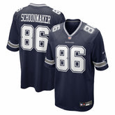 Luke Schoonmaker Dallas Cowboys Team Game Jersey - Navy