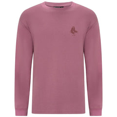 Boston Red Sox Levelwear Bridal Rose Luxe Signature Long Sleeve T-Shirt Pink