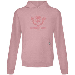San Francisco Giants Levelwear Bridal Rose Relay Pullover Hoodie Pink