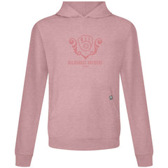 Milwaukee Brewers Levelwear Bridal Rose Relay Pullover Hoodie Pink