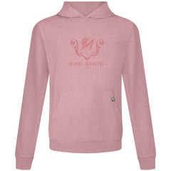Miami Marlins Levelwear Bridal Rose Relay Pullover Hoodie Pink