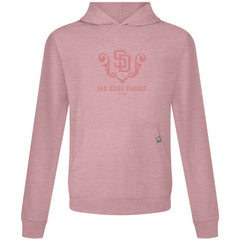 San Diego Padres Levelwear Bridal Rose Relay Pullover Hoodie Pink