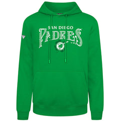 San Diego Padres Levelwear St. Patrick's Day Podium Hoodie Green