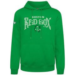 Boston Red Sox Levelwear St. Patrick's Day Podium Hoodie Green