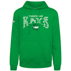 Tampa Bay Rays Levelwear St. Patrick's Day Podium Hoodie Green