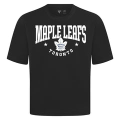 Toronto Maple Leafs Levelwear Luxe Signature Knit T-Shirt Black