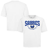 Buffalo Sabres Levelwear Luxe Signature Knit T-Shirt White