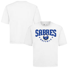 Buffalo Sabres Levelwear Luxe Signature Knit T-Shirt White