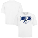 Vancouver Canucks Levelwear Luxe Signature Knit T-Shirt White