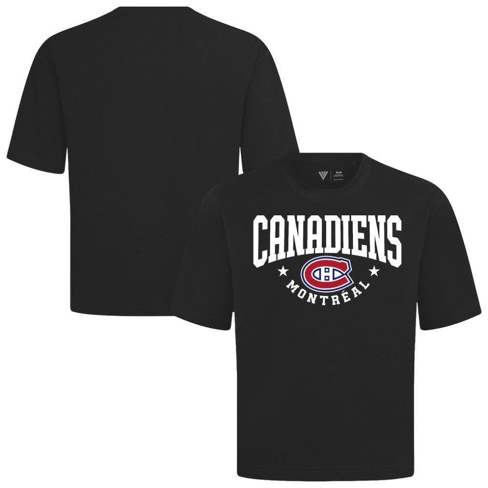 Montreal Canadiens Levelwear Luxe Signature Knit T-Shirt Black