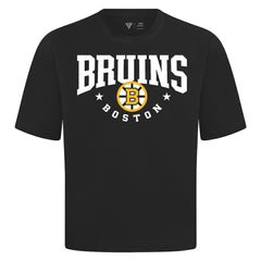 Boston Bruins Levelwear Luxe Signature Knit T-Shirt Black