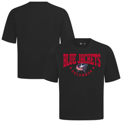 Columbus Blue Jackets Levelwear Luxe Signature Knit T-Shirt Black