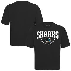 San Jose Sharks Levelwear Luxe Signature Knit T-Shirt Black