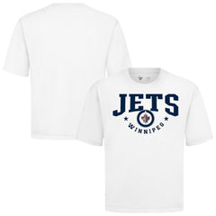 Winnipeg Jets Levelwear Luxe Signature Knit T-Shirt White