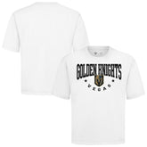Vegas Golden Knights Levelwear Luxe Signature Knit T-Shirt White