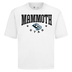 Utah Mammoth Levelwear Luxe Signature Knit T-Shirt White
