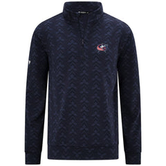 Columbus Blue Jackets Levelwear Chameleon Quarter-Zip Sweatshirt Navy