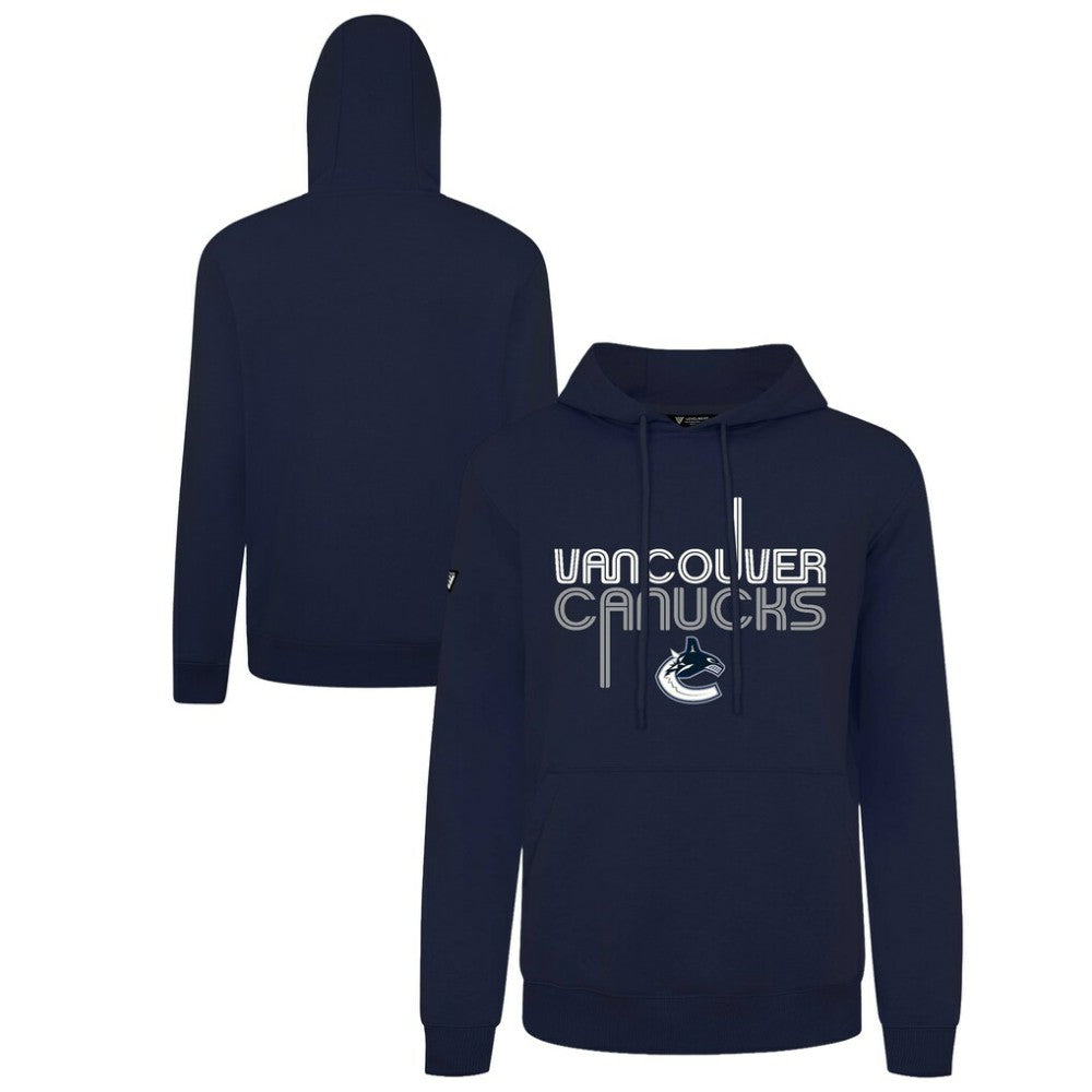Vancouver Canucks Levelwear Podium Lanes Hoodie Navy