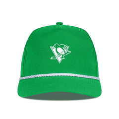 Pittsburgh Penguins Levelwear St. Patrick's Day Gambit Rope Adjustable Hat Kelly Green