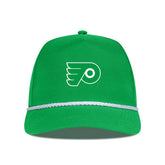 Philadelphia Flyers Levelwear St. Patrick's Day Gambit Rope Adjustable Hat Kelly Green