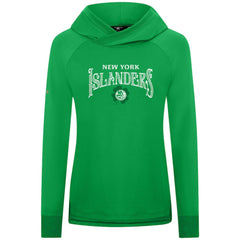 New York Islanders Levelwear Women's St. Patrick's Day Slender Raglan Hoodie Kelly Green