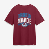 Colorado Avalanche Hometown Graphic T-Shirt Burgundy