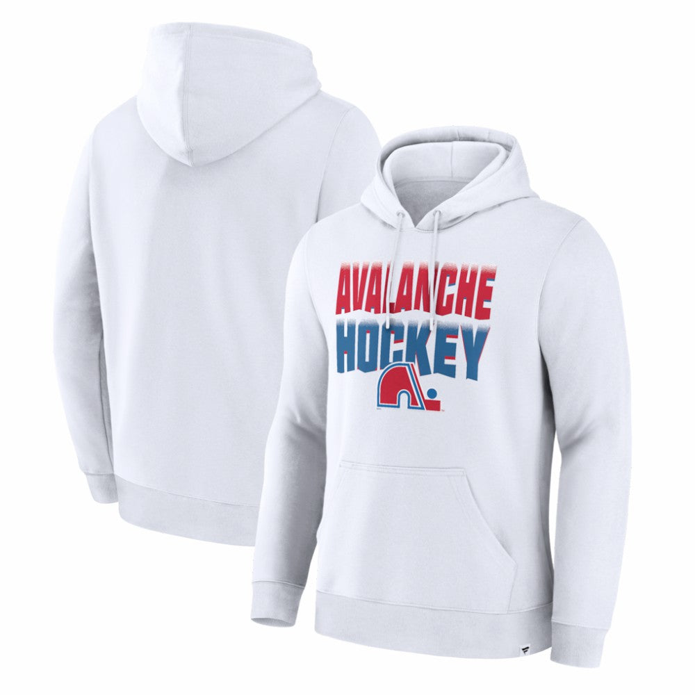 Colorado Avalanche Hometown Graphic Hoodie White